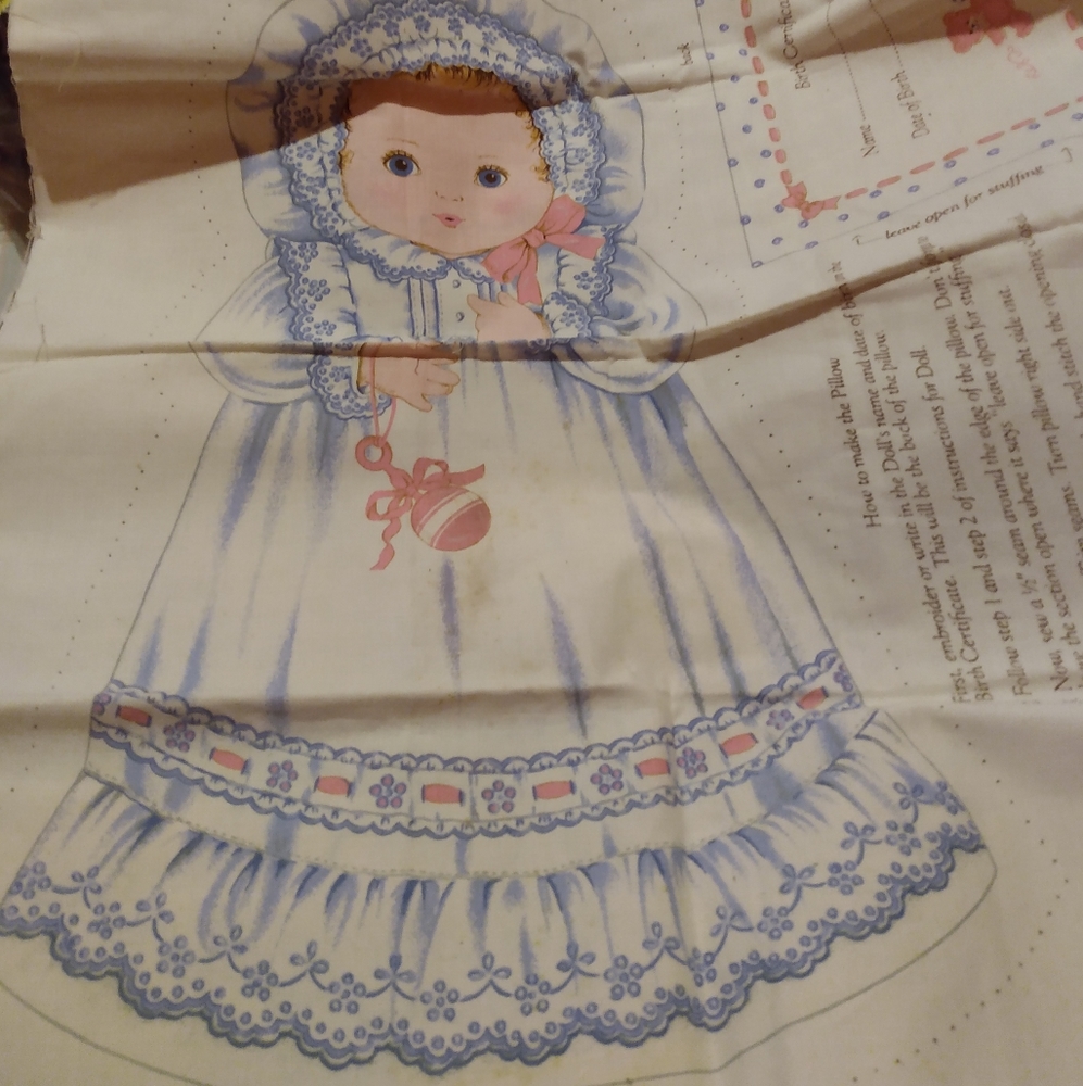 Covington Vintage rock a_bye baby pillow pattern.